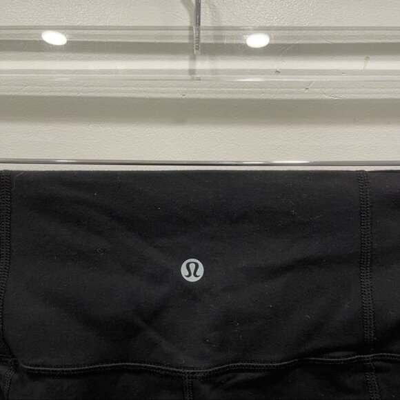 Lululemon Groove Pant III Flare Full-On Luon Black Yoga Athleisure 12 - Picture 8 of 10